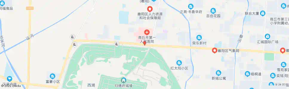 商丘北关医院_公交站地图_商丘公交_妙搜公交查询2025