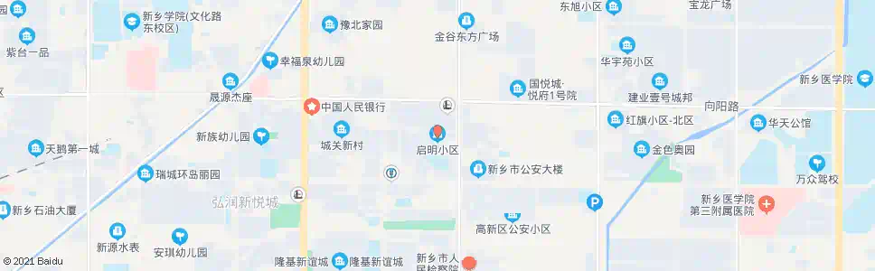 新乡启明小区_公交站地图_新乡公交_妙搜公交查询2025