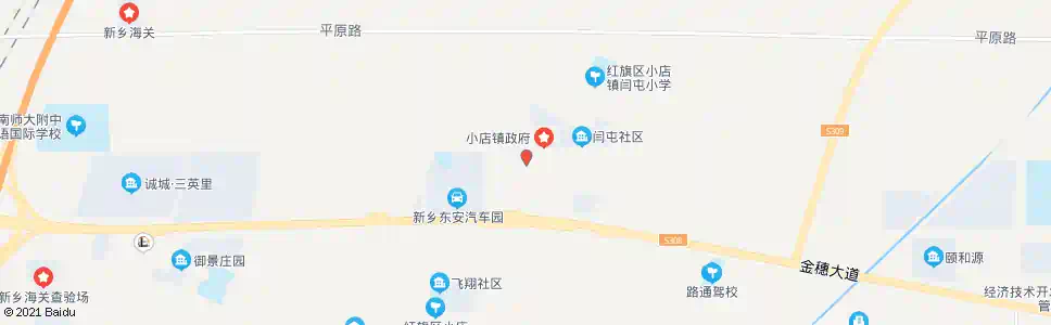新乡小店镇政府_公交站地图_新乡公交_妙搜公交查询2025
