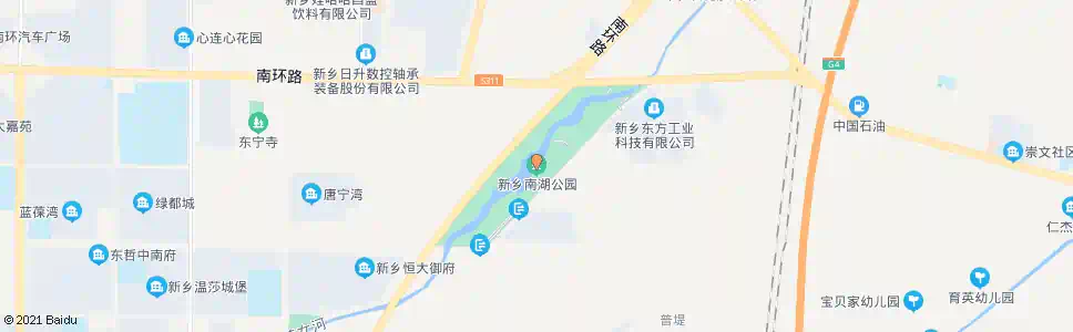 新乡夏河公园_公交站地图_新乡公交_妙搜公交查询2025