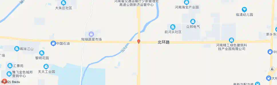 新乡新中大道北环路口_公交站地图_新乡公交_妙搜公交查询2025