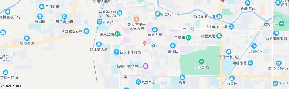 新乡天隆城(人民路口)_公交站地图_新乡公交_妙搜公交查询2025