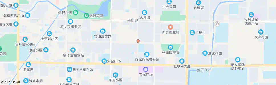 新乡人民东路新一街_公交站地图_新乡公交_妙搜公交查询2025