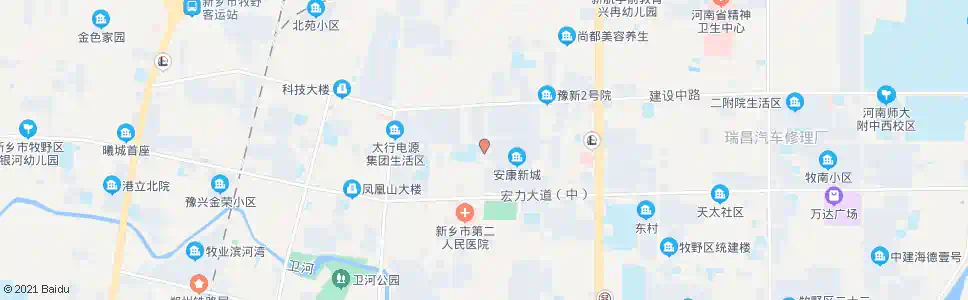 新乡市九中_公交站地图_新乡公交_妙搜公交查询2025