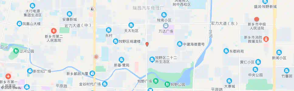 新乡新飞大道中原路口_公交站地图_新乡公交_妙搜公交查询2025