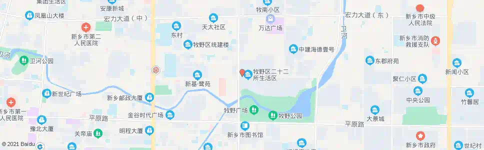 新乡小白象牙科_公交站地图_新乡公交_妙搜公交查询2025