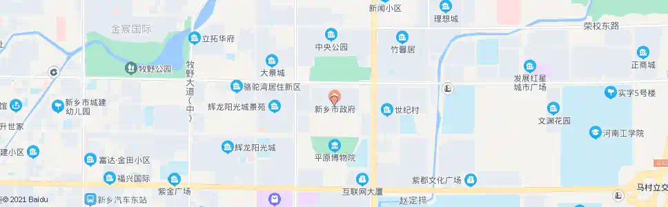 新乡建材市场_公交站地图_新乡公交_妙搜公交查询2025