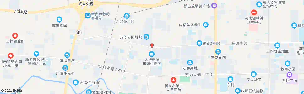 新乡胜利街建设路口_公交站地图_新乡公交_妙搜公交查询2025