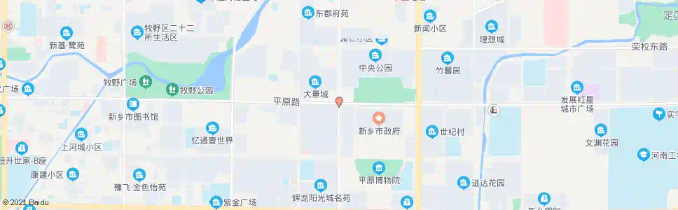 新乡新二街平原路口_公交站地图_新乡公交_妙搜公交查询2025