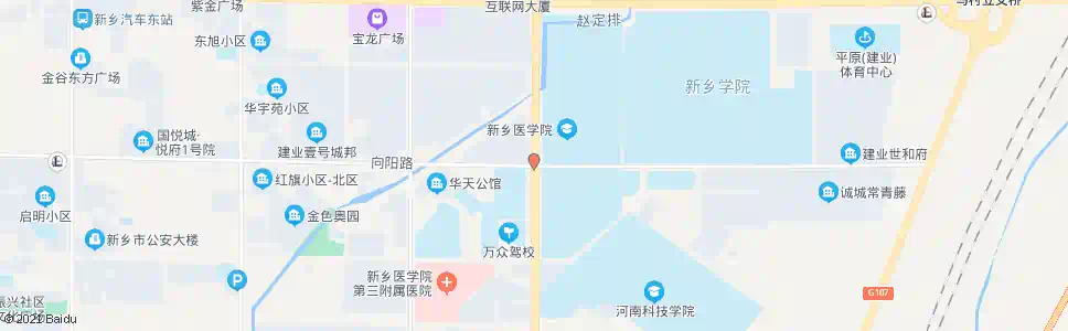 新乡新中大道向阳路口_公交站地图_新乡公交_妙搜公交查询2025