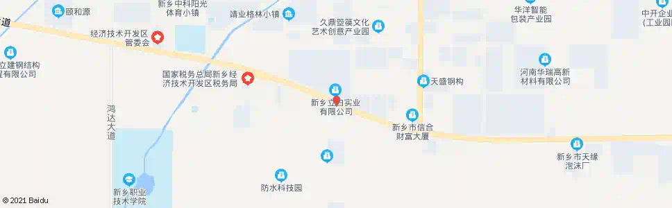 新乡新长大道经七路口_公交站地图_新乡公交_妙搜公交查询2025