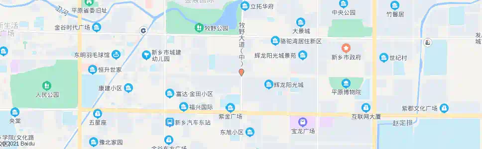 新乡人民东路牧野路口_公交站地图_新乡公交_妙搜公交查询2025