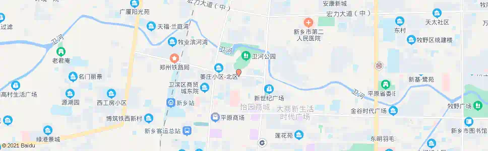 新乡中同路一横街口_公交站地图_新乡公交_妙搜公交查询2025