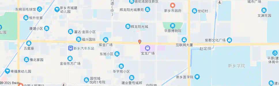 新乡金穗大道新一街口_公交站地图_新乡公交_妙搜公交查询2025