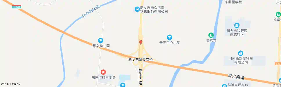 新乡张新庄路口_公交站地图_新乡公交_妙搜公交查询2025