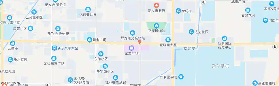 新乡金穗大道新二街口_公交站地图_新乡公交_妙搜公交查询2025