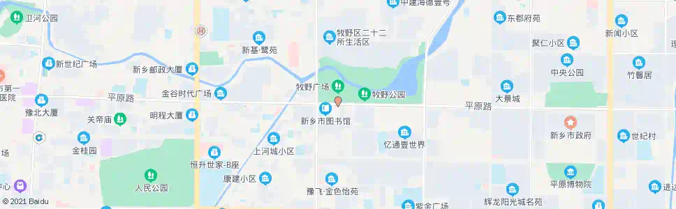 新乡牧野广场_公交站地图_新乡公交_妙搜公交查询2025