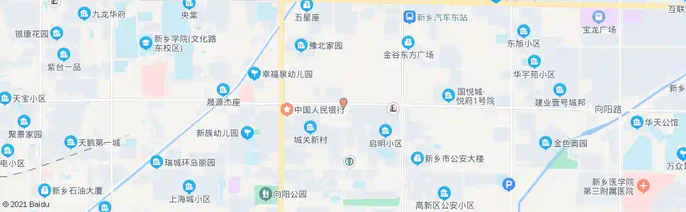 新乡向阳路振中路口_公交站地图_新乡公交_妙搜公交查询2025