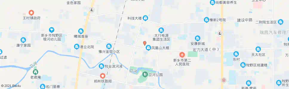 新乡卫北市场北口_公交站地图_新乡公交_妙搜公交查询2025