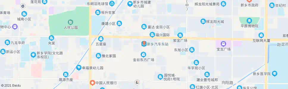 新乡银基广场(汽车东站)_公交站地图_新乡公交_妙搜公交查询2025