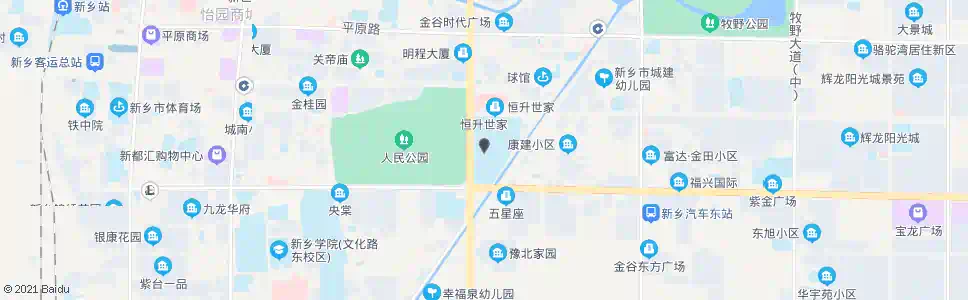 新乡体育中心_公交站地图_新乡公交_妙搜公交查询2025