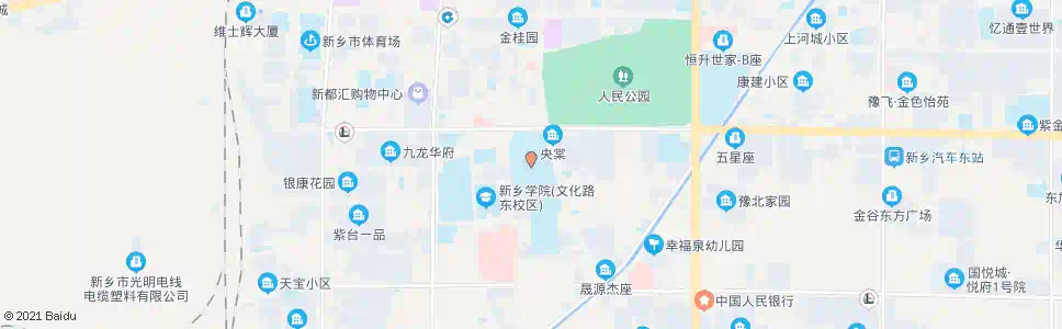 新乡市一中_公交站地图_新乡公交_妙搜公交查询2025