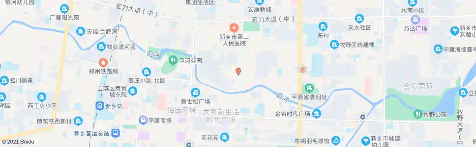 新乡花园派出所_公交站地图_新乡公交_妙搜公交查询2025