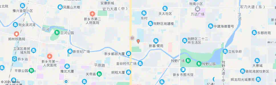 新乡黄河宾馆_公交站地图_新乡公交_妙搜公交查询2025