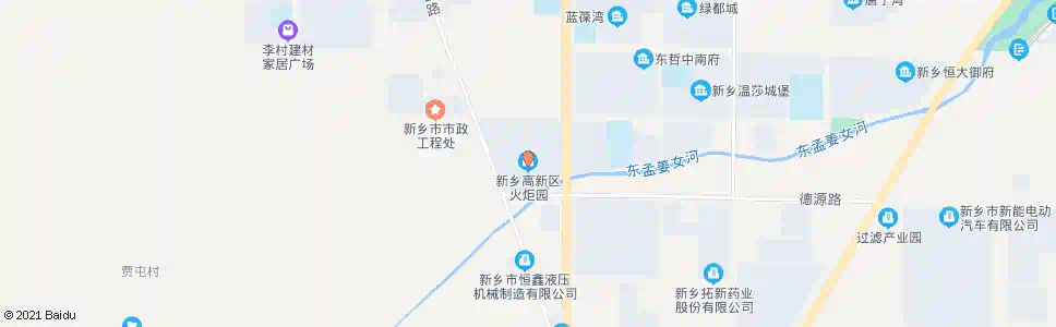 新乡新乡高新区火炬园_公交站地图_新乡公交_妙搜公交查询2025