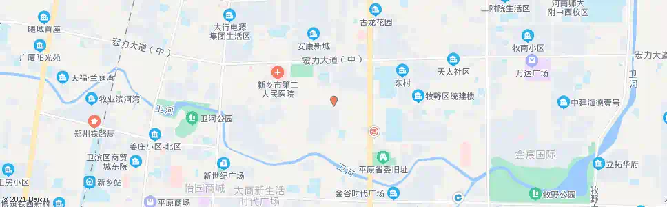 新乡八建公司_公交站地图_新乡公交_妙搜公交查询2025