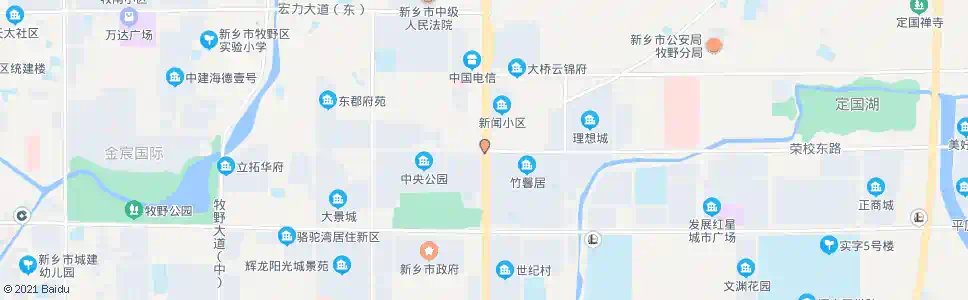 新乡荣校东路新中大道口_公交站地图_新乡公交_妙搜公交查询2025