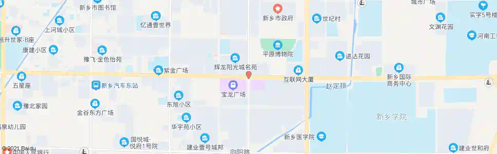 新乡金穗大道新二街_公交站地图_新乡公交_妙搜公交查询2025