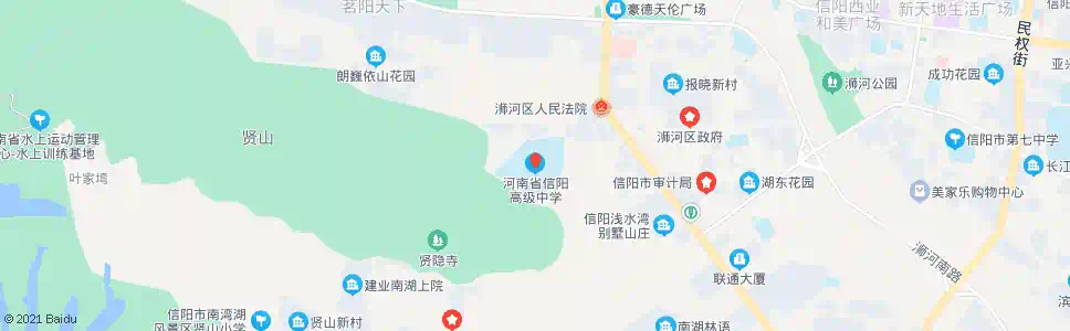 信阳豫南高中_公交站地图_信阳公交_妙搜公交查询2025