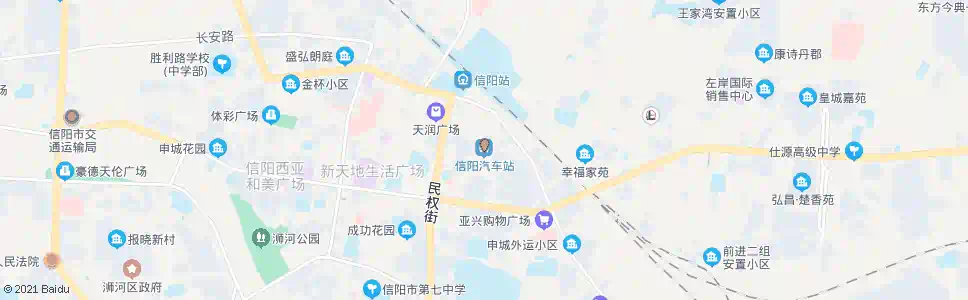 信阳汽车站_公交站地图_信阳公交_妙搜公交查询2025