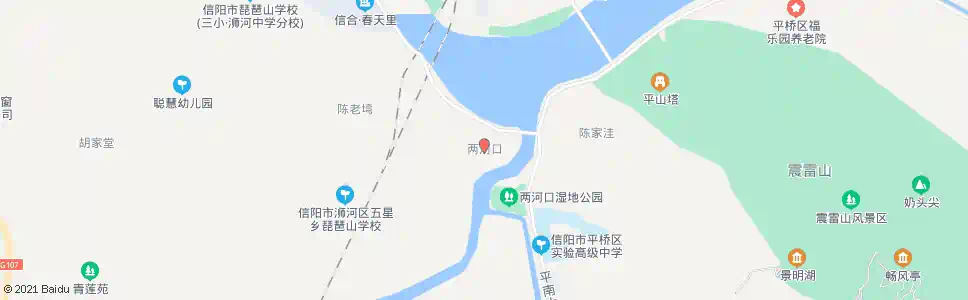 信阳两河口桥_公交站地图_信阳公交_妙搜公交查询2025