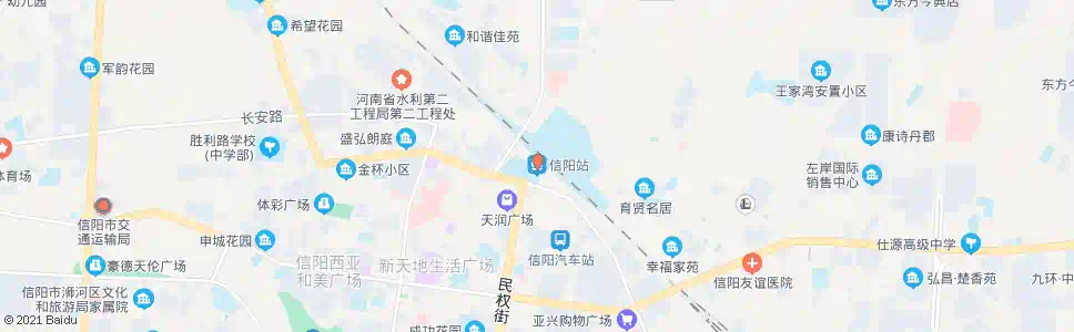 信阳南关_公交站地图_信阳公交_妙搜公交查询2025