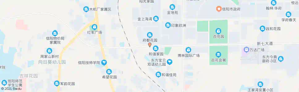信阳府都花园_公交站地图_信阳公交_妙搜公交查询2025