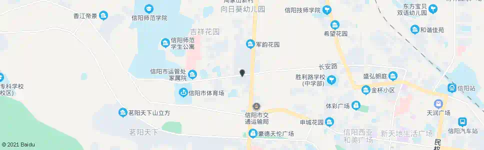 信阳信阳建行(军韵花园)_公交站地图_信阳公交_妙搜公交查询2025