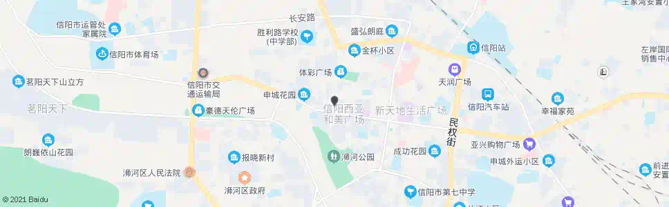 信阳和美广场_公交站地图_信阳公交_妙搜公交查询2025