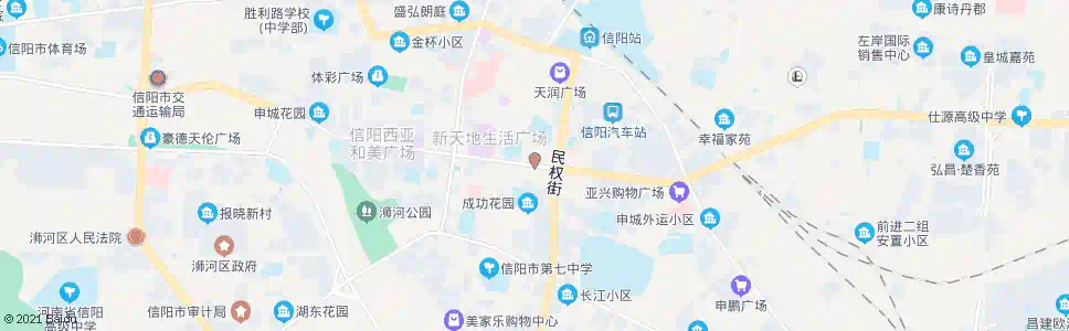 信阳中华门_公交站地图_信阳公交_妙搜公交查询2025