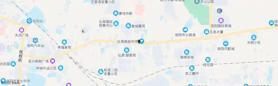信阳龙江路口_公交站地图_信阳公交_妙搜公交查询2025