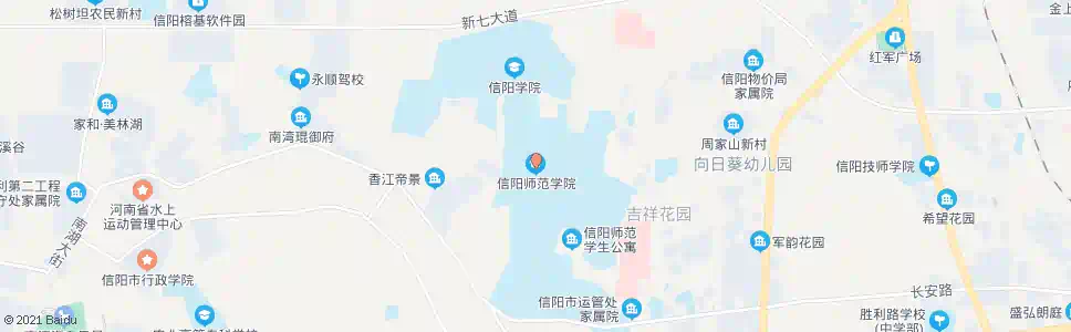 信阳师范学院_公交站地图_信阳公交_妙搜公交查询2025
