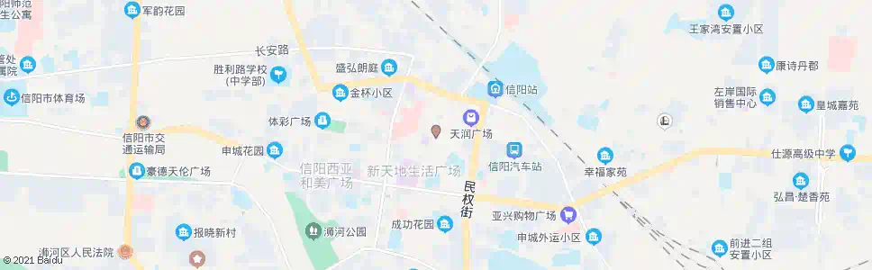 信阳新华书店_公交站地图_信阳公交_妙搜公交查询2025