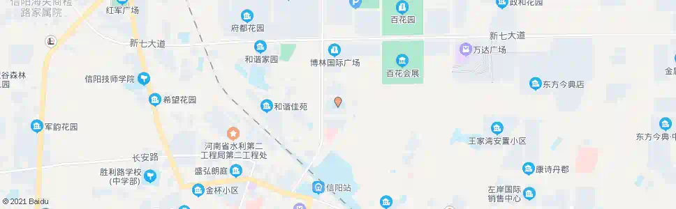 信阳第三实验小学_公交站地图_信阳公交_妙搜公交查询2025