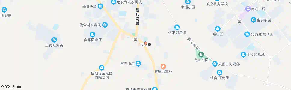 信阳宝石桥_公交站地图_信阳公交_妙搜公交查询2025