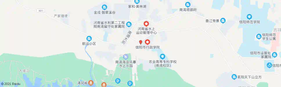 信阳党校_公交站地图_信阳公交_妙搜公交查询2025