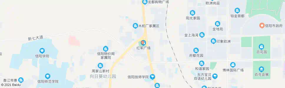 信阳车辆厂(鄂豫皖革命纪念馆)_公交站地图_信阳公交_妙搜公交查询2025