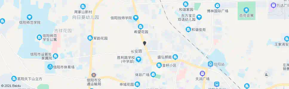 信阳肖家湾_公交站地图_信阳公交_妙搜公交查询2025