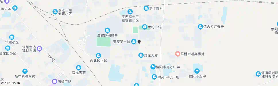 信阳泰安第一城_公交站地图_信阳公交_妙搜公交查询2025