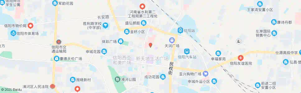 信阳西亚后门_公交站地图_信阳公交_妙搜公交查询2025